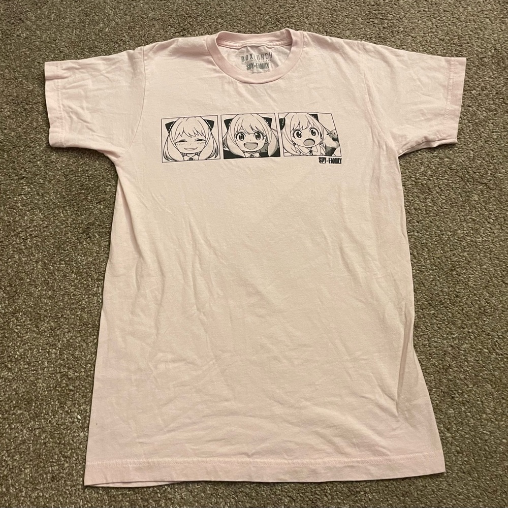 Spy x Family Pastel pink T-shirt
